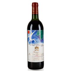 1982年 木桐酒庄正牌红葡萄酒 法国原瓶进口红酒 列级名庄 木桐古堡 750ml